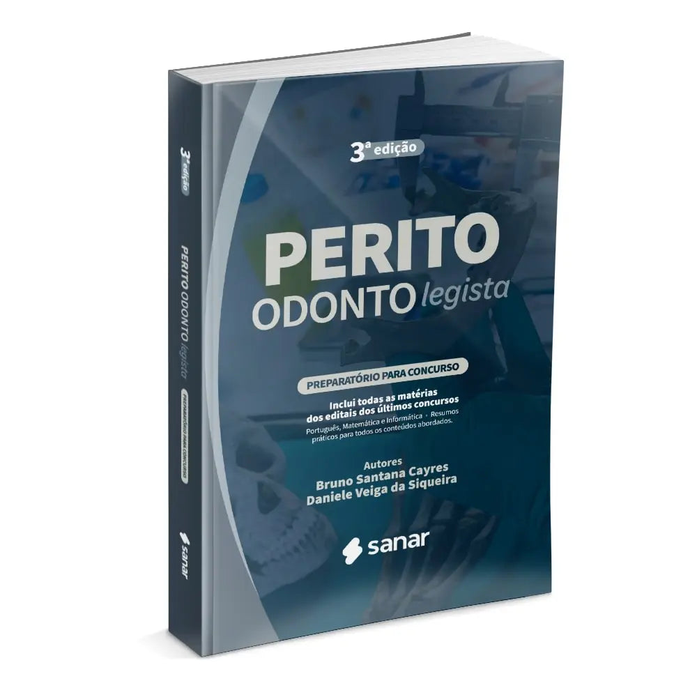 Imagem do livro Perito Odontolegista - Preparatório para Concursos (3ª Edição)